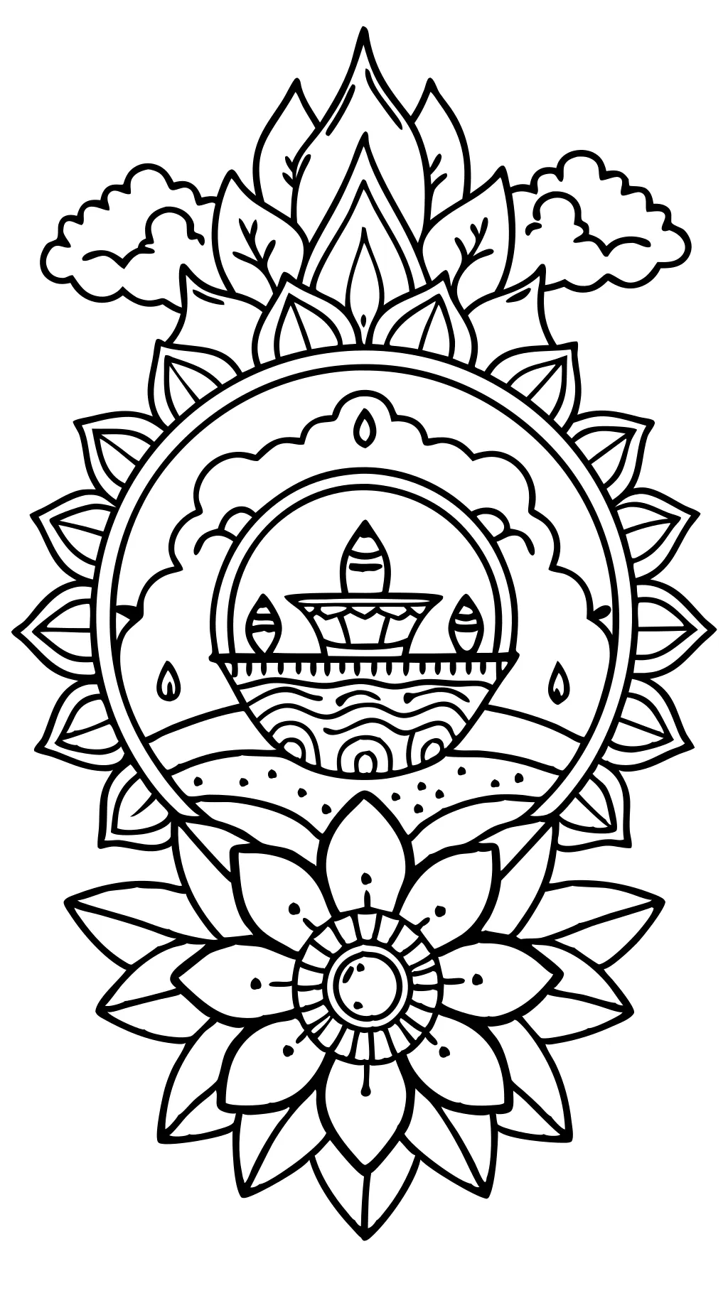 mindful coloring pages